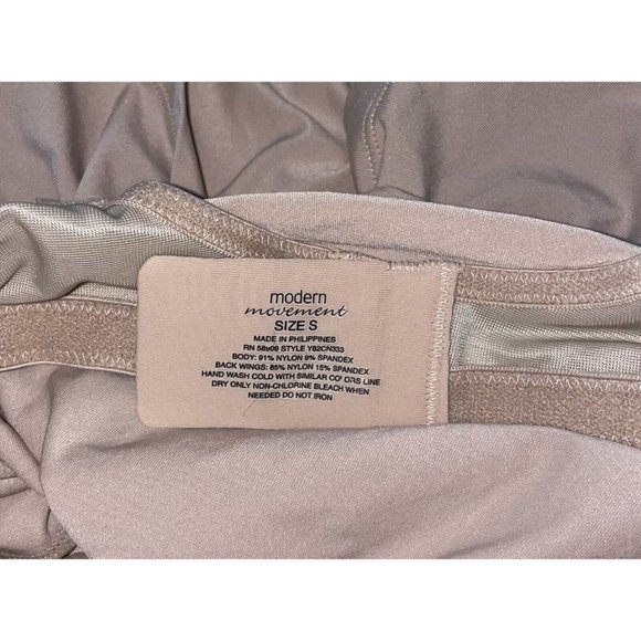 Modern Movement Y82CN333 Cami Camisole Bra Top Underwire S Small Beige New Nwt - Picture 3 of 3